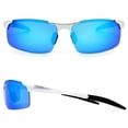 thumbnail image 2 of Gafas de Sol Deportivas RONSOU para Hombre Al-Mg Polarizadas Plata/Azul, 2 of 6