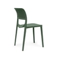 thumbnail image 3 of Rainbow Outdoor Mila Set of 4 Stackable Side Chair-Green, 3 of 6
