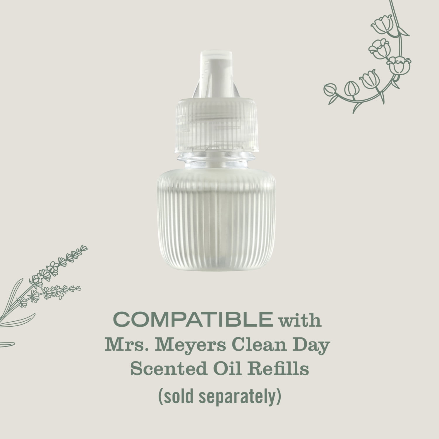 Mrs. Meyer's Clean Day Premium Scented Oil Plug-In, Diffuser & Air Freshener