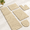 Beige-18"x26"+20"x32"+20"x48"+U20"x24"+Cover19"x21", variant on Beige 5 Piece Bath Rug Set 18"x26"+20"x32"+20"x48"+U20"x24"+Cover19"x21" Absorbent Non-Slip Washable