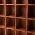 thumbnail image 3 of Wall Cabinet Wood Shelf Home Kitchen Organizer Display 16 Grids, 3 of 7