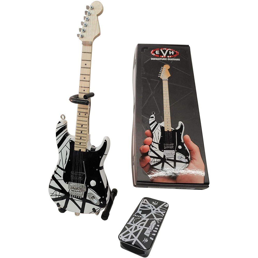 AXE HEAVEN EVH 5150 Eddie Van Halen MINIATURE Guitar Display Gift EVH-004