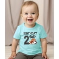 thumbnail image 2 of 2nd Birthday Baller Shirt for Boys Sports Theme Party T-Shirt for 2 Year Old Toddler Chill Shirt 2T, 2 of 5