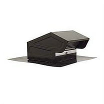 Broan 636 3 in Steel, Black Enamel Roof Cap Compatible with Round Duct, 3 in. Roof Cap