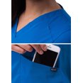 thumbnail image 4 of Adar Pro Scrubs For Women - Tailored Peplum Scrub Top, 4 of 6
