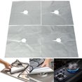 thumbnail image 4 of Twowood Hogar 4 unids extraíbles Fácil de limpiar Papel de aluminio PROTECTOR PROTECTOR DE PROTECTOR DE PROTECTOR DE PROTECCIÓN Twowood 8819063, 4 of 6