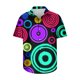 thumbnail image 5 of Camisas de Manga Larga para Hombres Blusa Cómoda de Cuello de Impresión, Camisa Casual de Poliéster para Uso Diario, de Fiesta Y de Primavera de Verano, 5 of 5