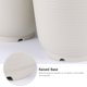 thumbnail image 3 of WEUVEB 5Ud Macetas De Resina Beige Para Plantas Suculentas Con Drenaje Y Base Estable Para Hogar, 3 of 8