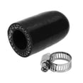 thumbnail image 1 of Tapón de extremo de manguera de goma de silicona de 15/32" 12mm ID 3 capas de poliéster para válvula de derivación de turbo refrigerante vacío 30mm negro, 1 of 7