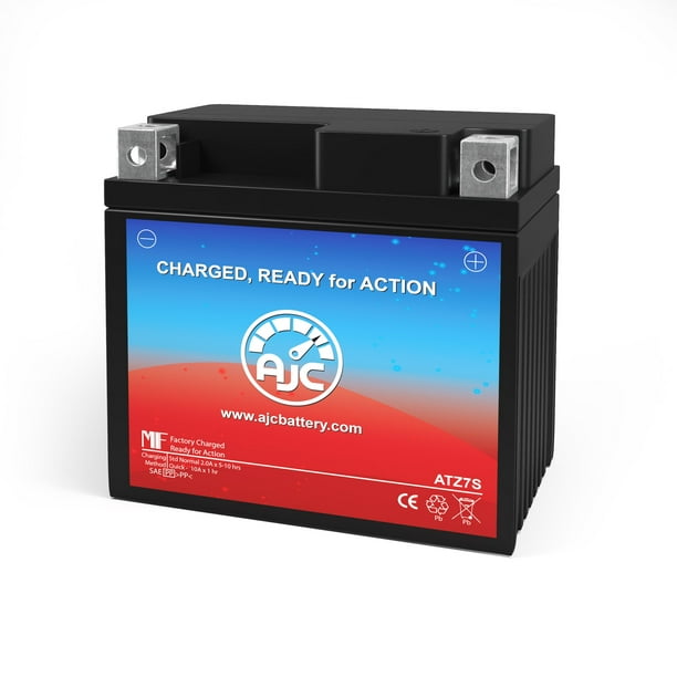 Kawasaki 1000CC 12V Motorcycle Replacement Battery (1986-2014) - This Is an AJC Brand - - Walmart.com
