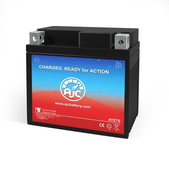 ATK 50 MXE 50CC 12V Motorcycle Replacement Battery (2003-2005) - This Is an AJC Brand Replacement