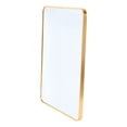 thumbnail image 2 of espejo marco aluminio oro 56x75cm, 2 of 5
