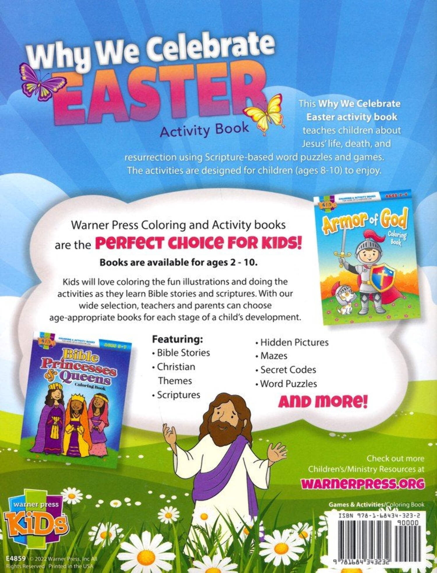 Why We Celebrate Easter Activity BOK - E4859: Coloring Activity Books - Easter - Ages 8-10, (Paperback)