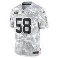 thumbnail image 2 of Men's Nike Derrick Thomas Arctic Camo Kansas City Chiefs 2024 Salute to Service Retired Player Limited Jersey, 2 of 3