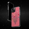 thumbnail image 6 of DistinctInk Clear Hybrid Case for Apple iPhone 13 (6.1" Screen) - Blossoming Beauty: Animated Delicate Spring Flowers - Shockproof Protection, 6 of 8