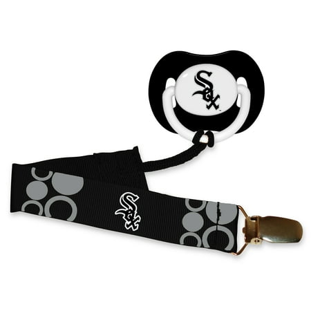MLB Chicago White Sox Pacifier with Clip