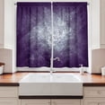thumbnail image 2 of Ambesonne Abstract Kitchen Curtains, Misty Nihilistic View Art, 55"x36", Quartz Pearl, 2 of 3