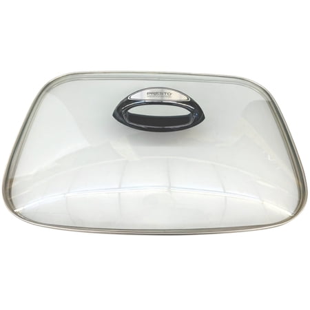Presto Glass Cover with Handle For 16 Electric Skillets 85870
