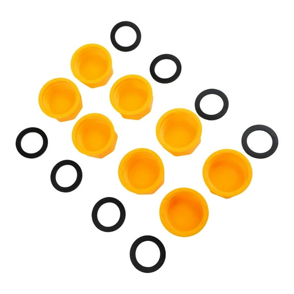 8pcs 5 Gallon Lids Tank Lids - Coarse Thread, Portable and Leak-proof