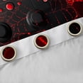 thumbnail image 4 of Manfei Kids Gamepad Controller Black Out Curtains,Console Video Game Curtains Pack of 2 (42x63 Each),Black Red Bedroom Curtains For Boys,Luxury Bedroom Decor, 4 of 6