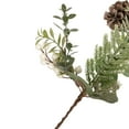 thumbnail image 3 of Northlight 5' White Berry, Eucalyptus and Pinecone Christmas Garland - Unlit, 3 of 3