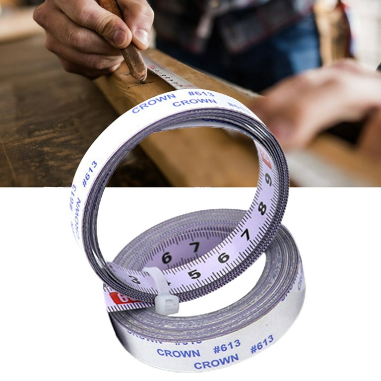 XWQ 1 2 3 4 5 10m Self adhesive Measuring Ruler Metric Positive