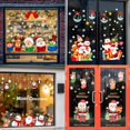 thumbnail image 3 of Pegatina electrostática de Navidad para ventana, decoración de Feliz Navidad para el hogar, pegatina de pared para habitación de niños, calcomanías de puerta, pegatinas de Año Nuevo, 3 of 4
