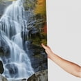 thumbnail image 3 of Pratyus Waterfall Rocks Trees Shower Curtain Waterproof Bath Curtain Set with Hooks for Home Bathtubs Bathroom Decoration 36"x72, 3 of 7