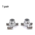 thumbnail image 2 of Baohd 1 Pair RC Car Steering Cup Vehicle Rear Cups Automotive Upgrade Modification Accessories Replacement for WL Toy K969 Silver, 2 of 6