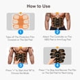 thumbnail image 4 of Electroestimulador Muscular, Electroestimulación Abdominal, Electroestimulador Muscular Abdominal 8 Modos 19 Niveles, Dispositivo de Electroestimulación Muscular para Mujeres y Hombres para Abdomen/B, 4 of 5