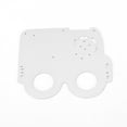 thumbnail image 2 of ZOUSSIQI Cutting Dies Stencil DIY Scrapbooking Embossing Album Paper Card Craft (TD135 Rabbit&Bus) JU316-92207, 2 of 3