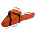 thumbnail image 2 of Cosmug 16 Inch 20 Inch Gasoline Chainsaw Storage Bag, Heavy Duty Tool Bag with Multiple Pockets for Various Tools - Adjustable, Protective, and Portable Cloth Carrying Case with Shoulder Strap, 2 of 2