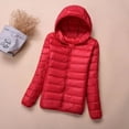 thumbnail image 1 of Chaqueta de plumón corta para mujer, Parkas con cuello alto, Abrigo acolchado de algodón cálido, Tops de talla grande, otoño e invierno, nuevo, 1 of 1