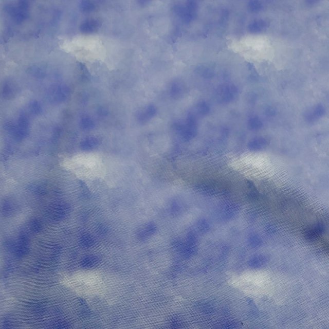 oneOone Cotton Flex Medium Blue Fabric Abstract Smoke Sewing Craft Projects Fabric Prints By Yard 40 Inch Wide