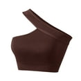 thumbnail image 5 of Sentmoon Women's Bra Oversized No Wires Push up No-Slip Comforts Bra Solid Color Seamless Supportive Breathable Sports Bras for Women Large Bust for All-Day Wear Coffee XXL, 5 of 10