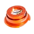 thumbnail image 2 of NRG Quick Release Kit Gen 2.8 - Orange Body / Titanium Chrome Ring - SRK-280OR, 2 of 2