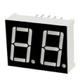 thumbnail image 2 of Common Cathode 10 Pin 2 Bit 0.98 x 0.75 x 0.31 inch Red Display 10Pcs, 2 of 6