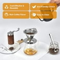 thumbnail image 6 of Pour Over Coffee Dripper Stainless Steel Reusable Filter Paperless Cone Coffee Maker Dripper for 1-2 Cup, 6 of 7