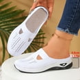 thumbnail image 5 of Orthopedic Walking Shoes for Women 2025 Woven Breathable Slip on Shoes Arch Support Casual Running Diabetic Sneakers, 5 of 8