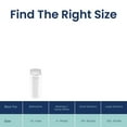 thumbnail image 4 of Nine Stars Automatic Bathroom Trash Can, 2 Gallon Plastic Motion Sensor Garbage Bin with Soft Close Lid, White, 4 of 7