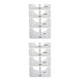 thumbnail image 2 of fastboy Handy T-Shirt Ruler Tool Alignment Craft Tool Guide 5PCS Accurate Centering for Flawless Designs Clear 4 Pcs 2Set, 2 of 6