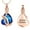 Rose, variant on Crystal Heart Cremation Urn Pendant Necklace for Cremation Ashes Urn Necklace Lockets for Ashes of Loved One