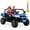 Blue, variant on Gymax 24V Kids Ride On Dump Truck 2-Seater Electric Truck w/ Remote Control Blue