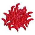 thumbnail image 3 of 100 Unids / Set Pesca Suave Grub Maggots Señuelos Baits Tackles rojo, 3 of 9