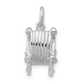 thumbnail image 4 of Sterling Silver Rocking Chair Charm Pendant for Women, Vintage Miniature Jewelry for Necklace or Bracelet, Symbol of Comfort and Home, Detailed Slatted Design for Collectors or Grandmothers, 4 of 6