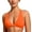 Orange, variant on Bikini Top,push Up Bikini Top,triangle Bikini Top,butterluxe Front Sports Bra Deep V Neck Crop Top Strappy Back Bra with Nipple Bra,balconette Bras for Women,underwire Bikini Top Orange S
