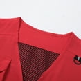 thumbnail image 4 of safuny Photo Cargo Vest Hiking Fishing Travel Vest for Men Fall Sleeveless V Neck Utility Lightweight Zipper Outerwear Vests Workout Golf Jacket Multi Pockets Red XXXXL, 4 of 8