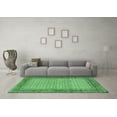 thumbnail image 3 of Ahgly Company Indoor Rectangle Persian Emerald Green Traditional Area Rugs, 7' x 9', 3 of 4