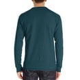 thumbnail image 3 of Iceglad Mens Fashion Casual Front Placket Basic Long Sleeve Henley T-Shirts, 3 of 7