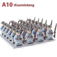 thumbnail image 3 of Military Figures Building Blocks German Soviet Us China Soldiers Bricks Toys, 3 of 5